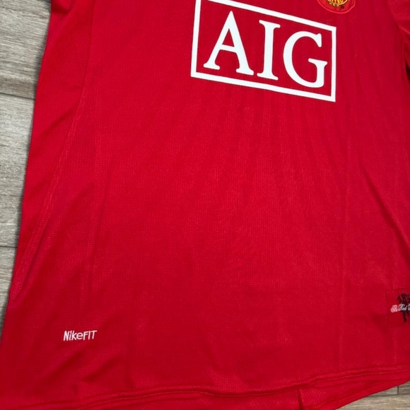 Manchester United Jersey Retro Ronaldo#7 Long Sleeve - Picture 6 of 10